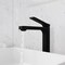 Anzzi 1-Handle Bathroom Vessel Sink Faucet in Matte Black and Chrome L-AZ901MB-CH - alternate 3